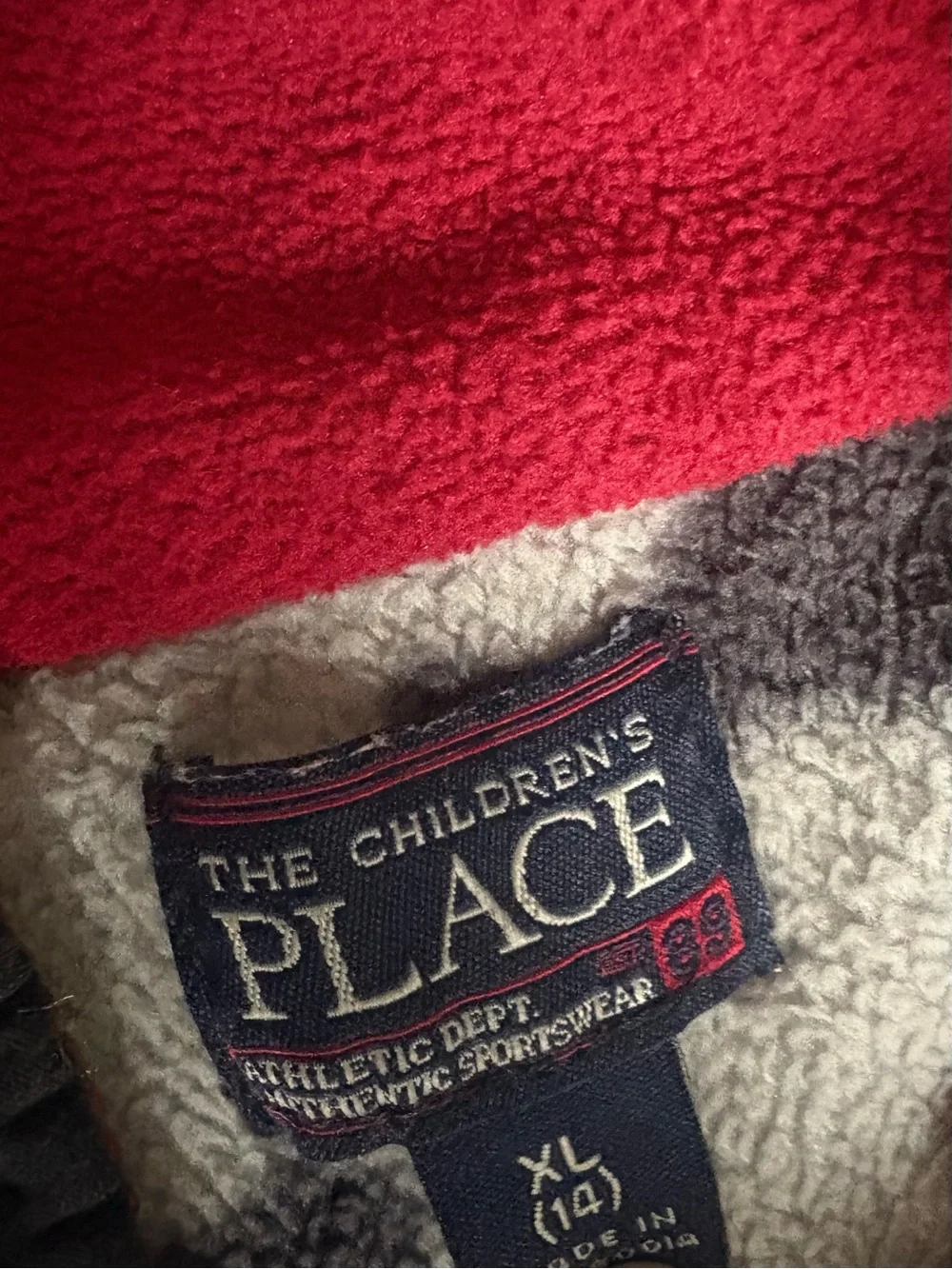 The Childrens Place warm quarter